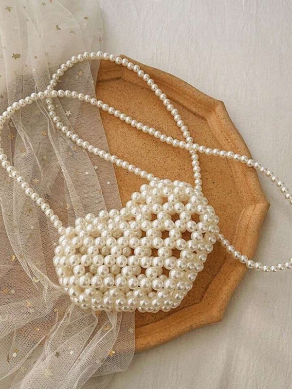 Heart of Pearls Crossbody Bag - Image 2