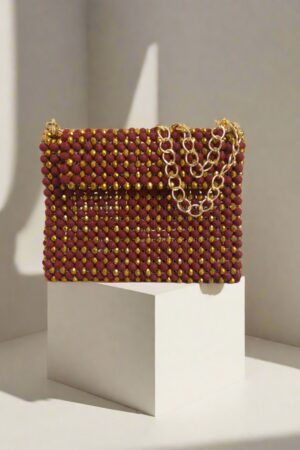 Velvet Ember Luxe (Maroon and Gold)